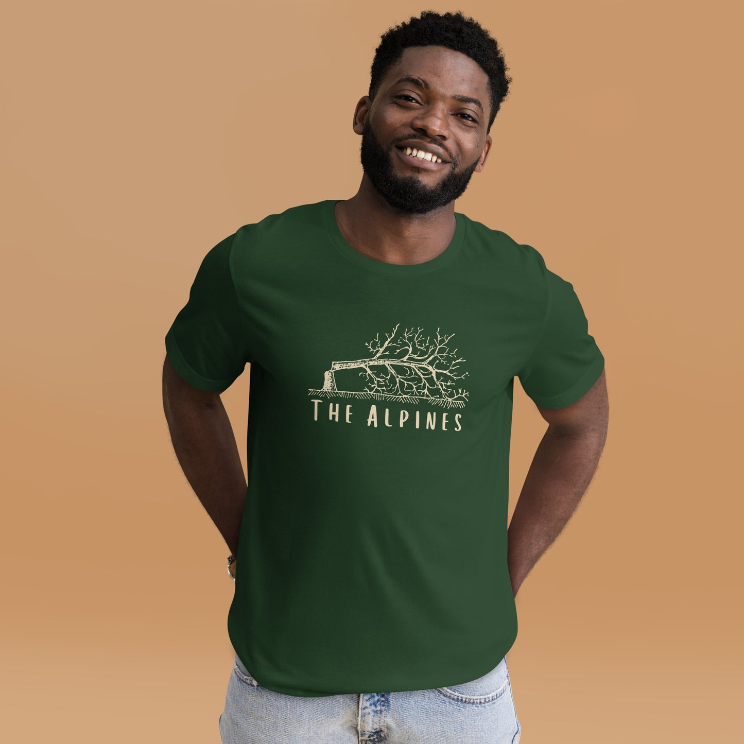 Fallen Tree Unisex t-shirt