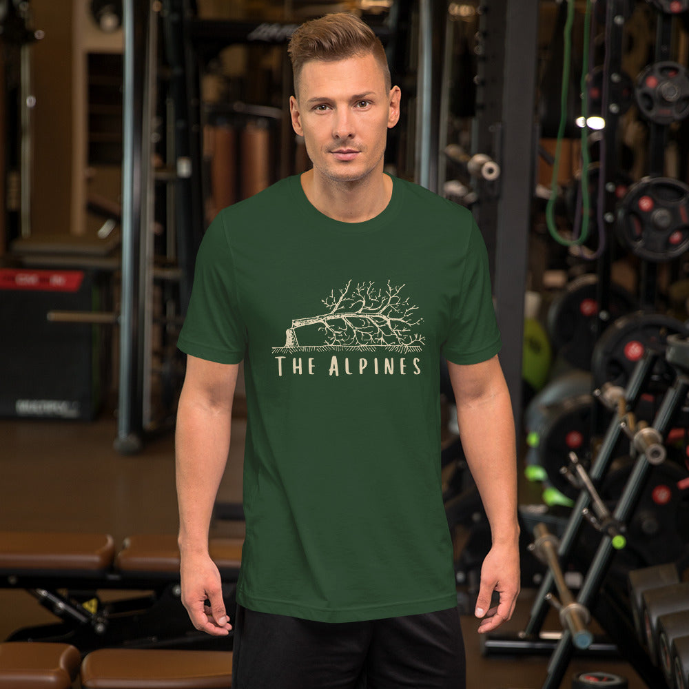 Fallen Tree Unisex t-shirt