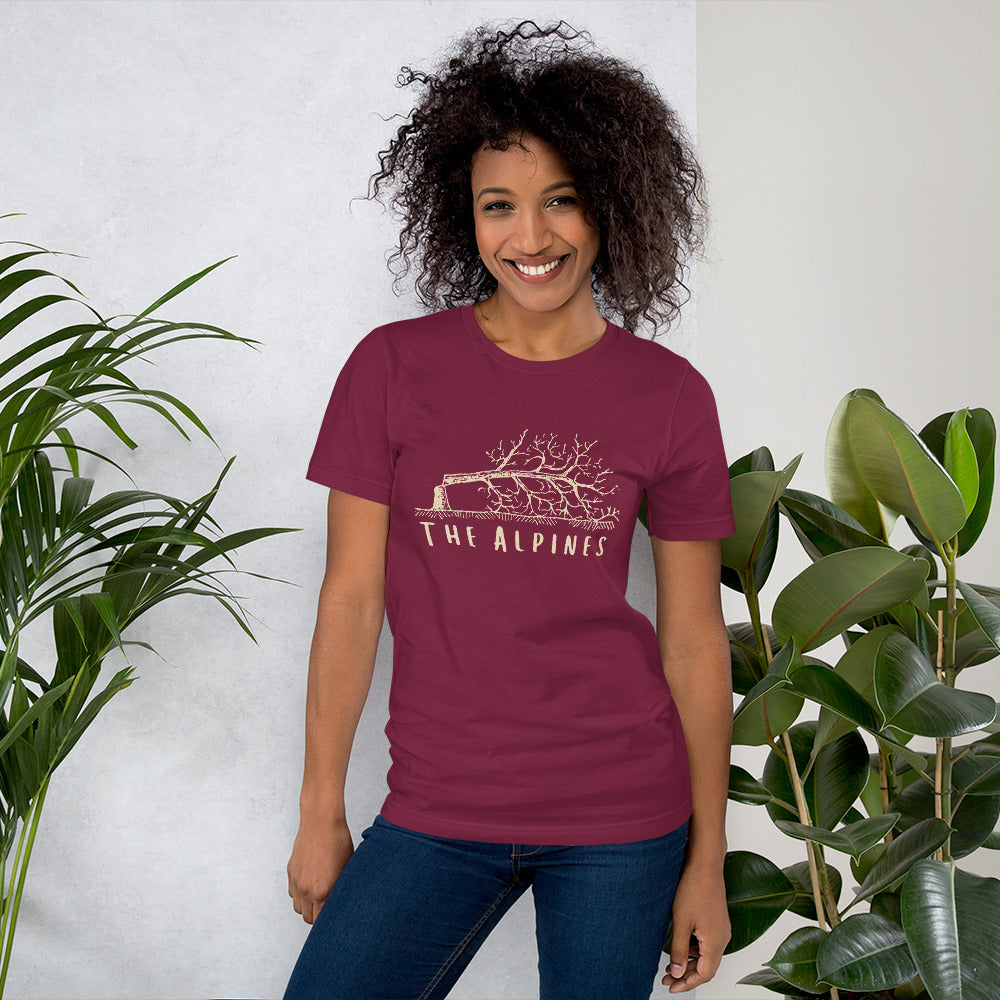 Fallen Tree Unisex t-shirt